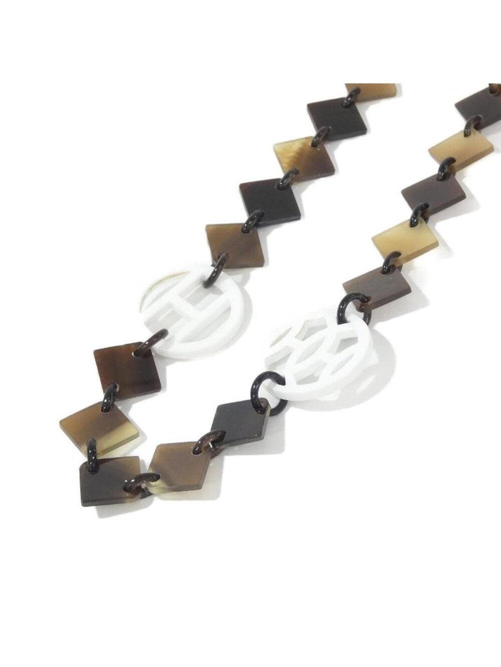 Hermes Ava Necklace White
